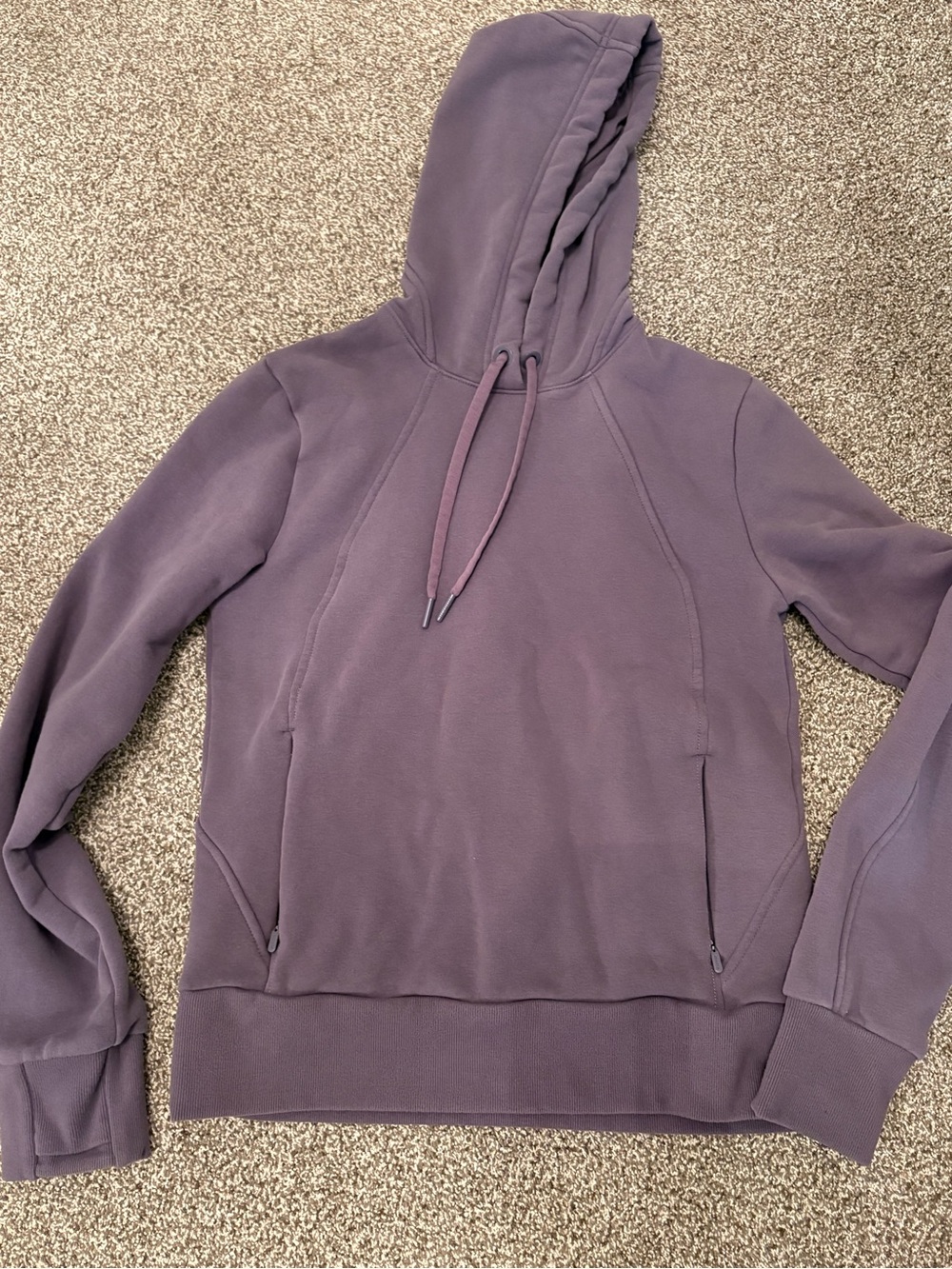 Athleta Lavender Plum Hoodie